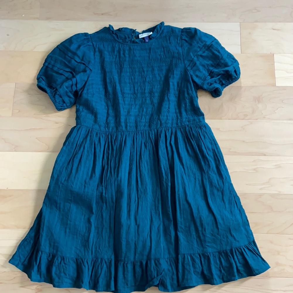 Universal Thread jewel toned green baby doll dress